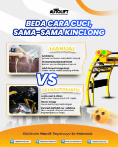 mengenal keunggulan dan kekurangan hidrolik cuci mobil