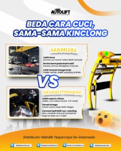 tebnik cuci mobil manual atau otomatis